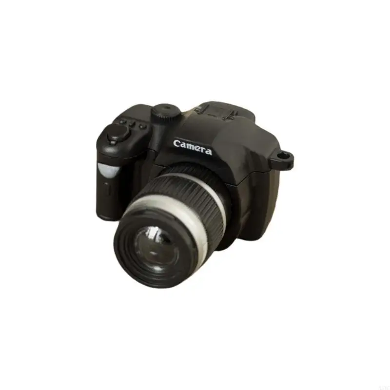 كاميرا A5YC للرضع لتصوير الصور المصغرة الرجعية 1/12 نموذج كاميرا صغيرة لبيت الدمى