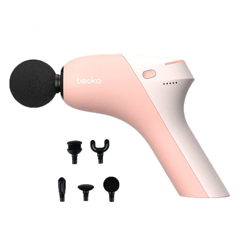 

Beoka Best Budget Mini Muscle 5 Head Massage High Quality Deep Tissue Body Facial Massager Massage