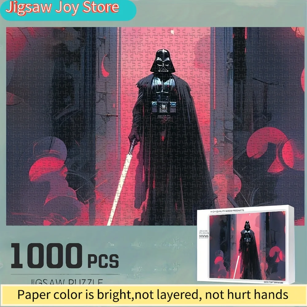 

Star WarsPuzzle, Classic Comic Movie Characters Theme, Office Desktop Puzzle, Fun Game for Family, Fine Craftsmanship, Home De