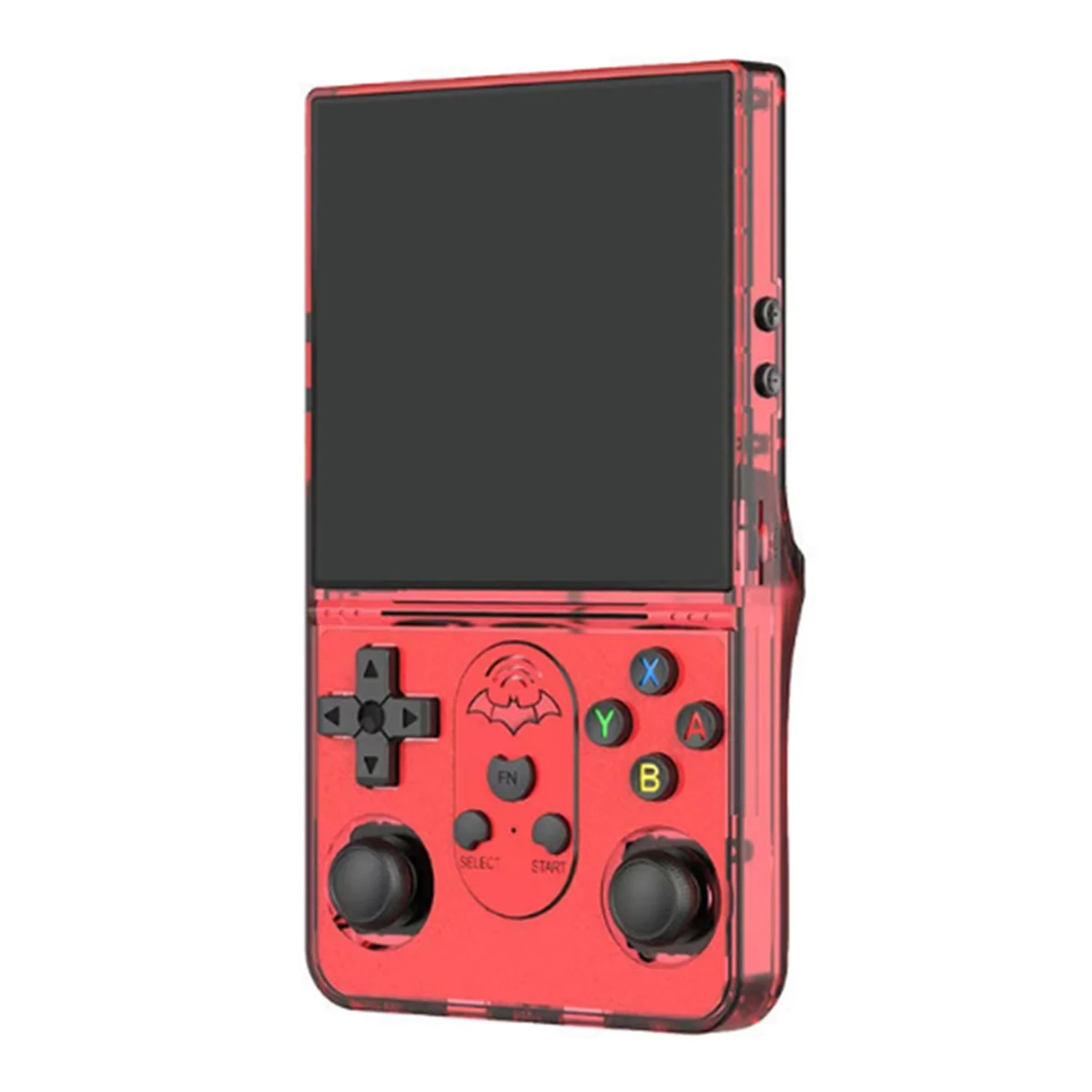 2025+S600 وحدة تحكم ألعاب ريترو 128G مفتوحة المصدر لينكس 4.0 بوصة IPS شاشة مشغل فيديو محمول مع 18000+ لعبة أحمر