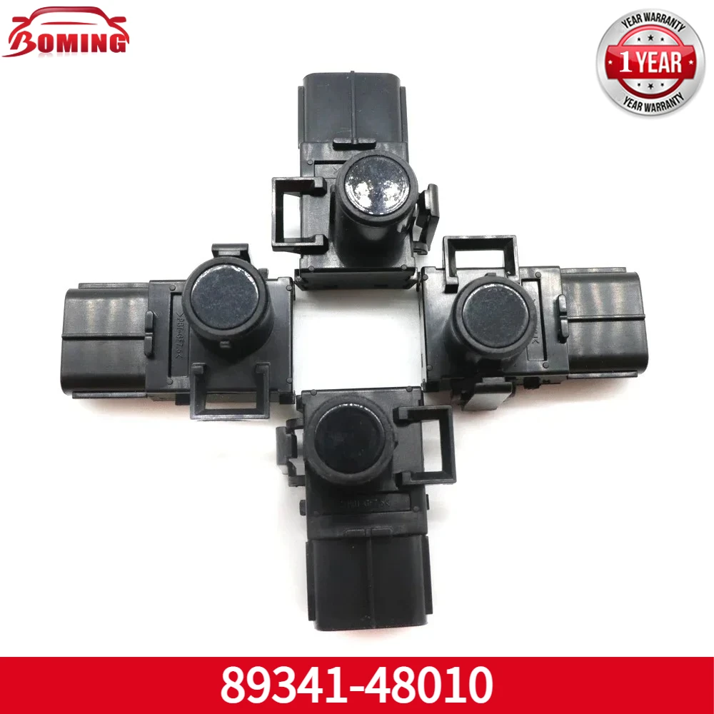 Parking Sensor 4PCS PDC 89341-48010 For Lexus RX270 RX350 RX450H GX400 For Toyota Reiz Kijiang Innova Sienna Fortuner 8934160030