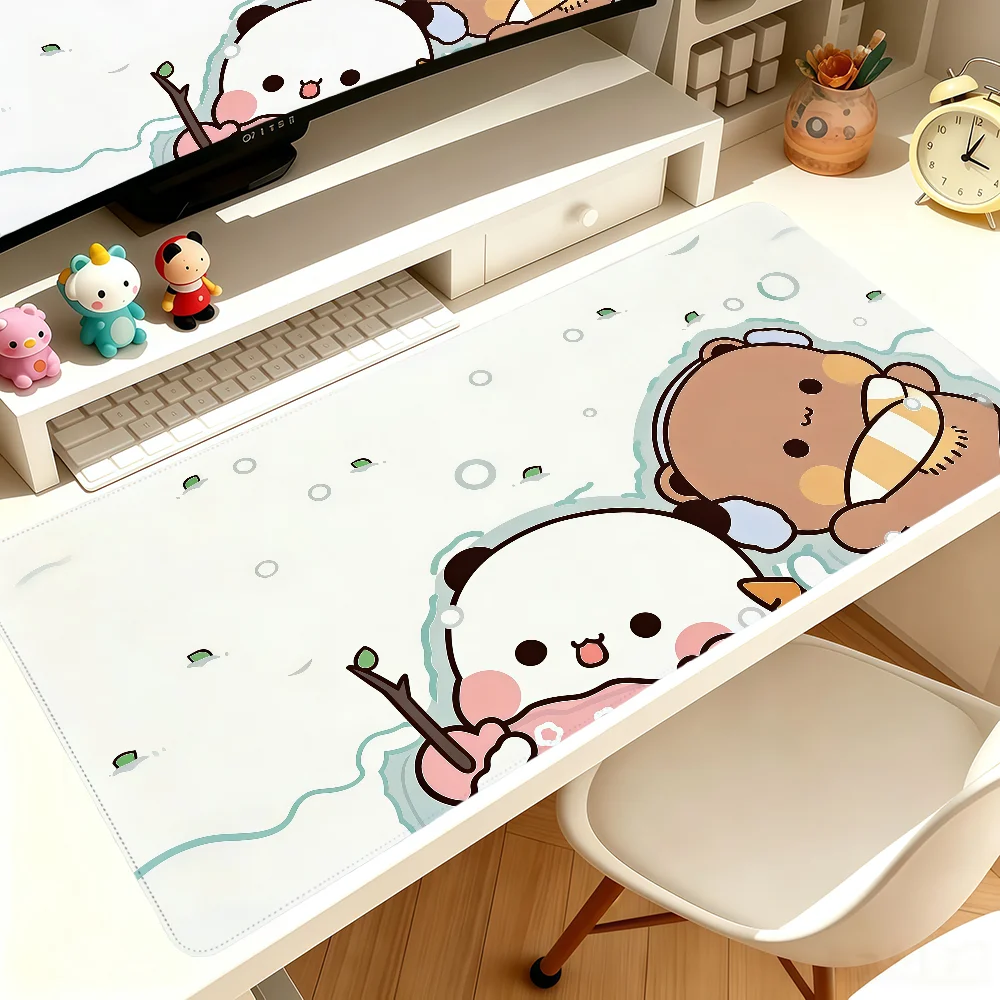 Cute Bubu Dudu Mouse Pad Large Non-slip Lockedge Desktop Computer Desk Mat Keyboard Writing MousePad Office Gamer Student Gifts