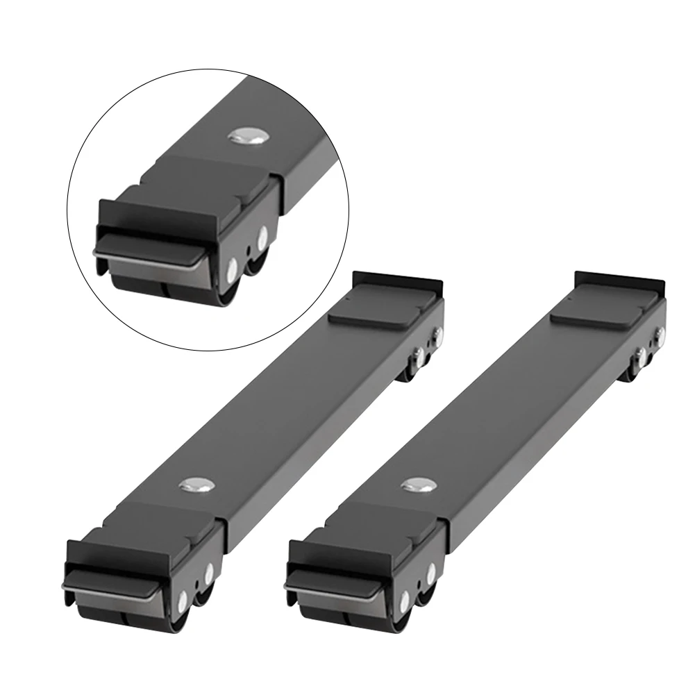 

2pcs Refrigerator Base Holder Adjustable Furniture Dolly Mobile Roller Multifunctional with Wheels Home Furniture Moving Roller