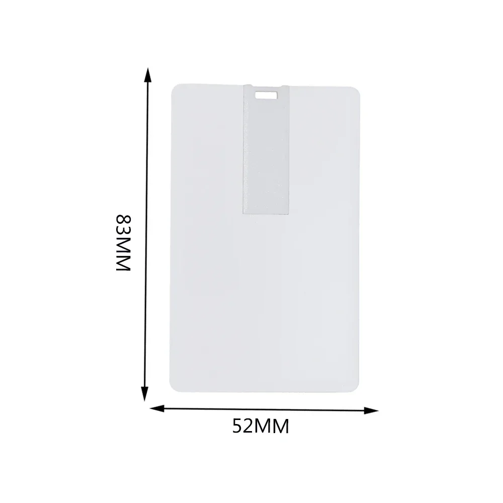 100pcs Corporate Gift Business Card U Disk Wholesale Credit Bank Card Pen Drive 32Gb 64Gb 128GB Usb Flash Drive with Custom Logo