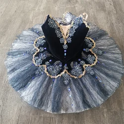 Professional High Quality Hot Sale Costom Size Costom Color Girls 12 Layers Performance Multi Color Classical Velvet Ballet Tutu