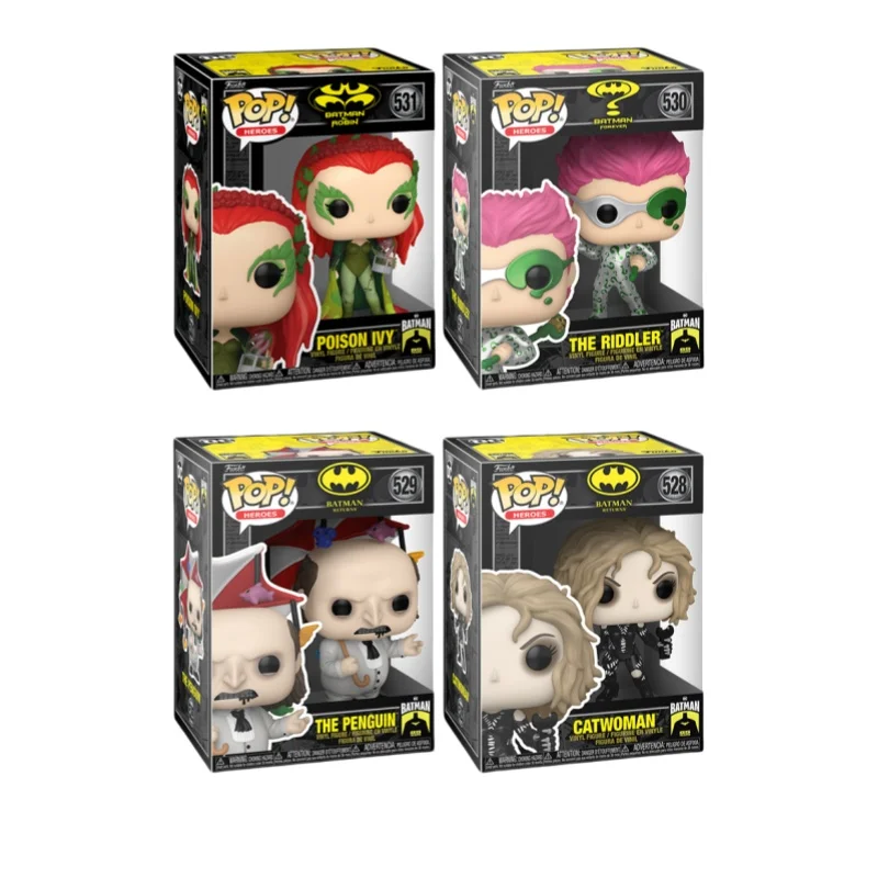 Brtmanrobin Series DC Фигурка Скульптура Кукла Funko Pop Poison Ivy The Riddler Женщина-кошка Украшения Декор Игрушки Модель Подарки