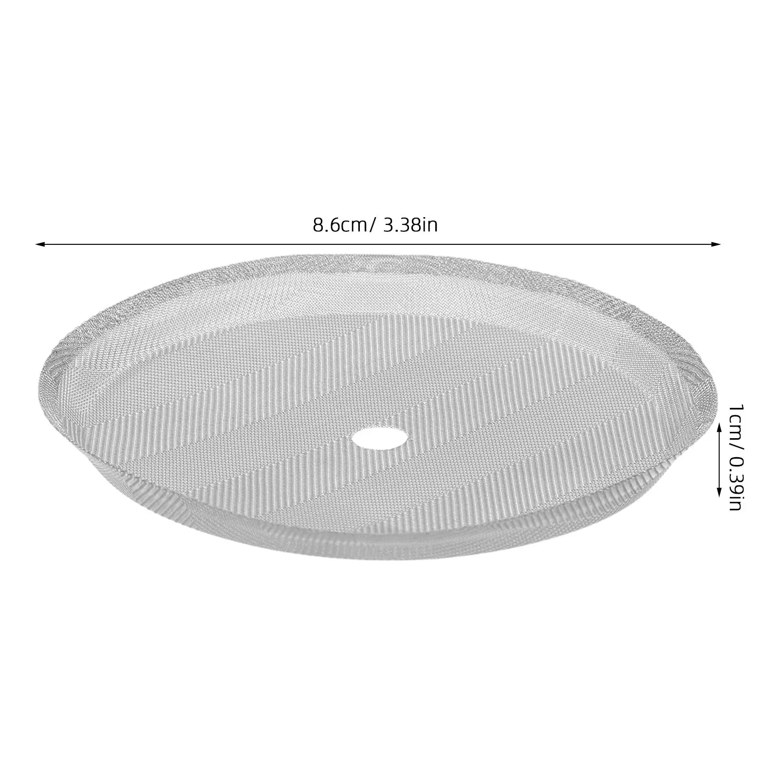 1Set Coffee Press Replacement Screen Stainless Steel Fine Mesh Filter 600Ml Press Pot Metal Filter Disc Spiral Cross Disk