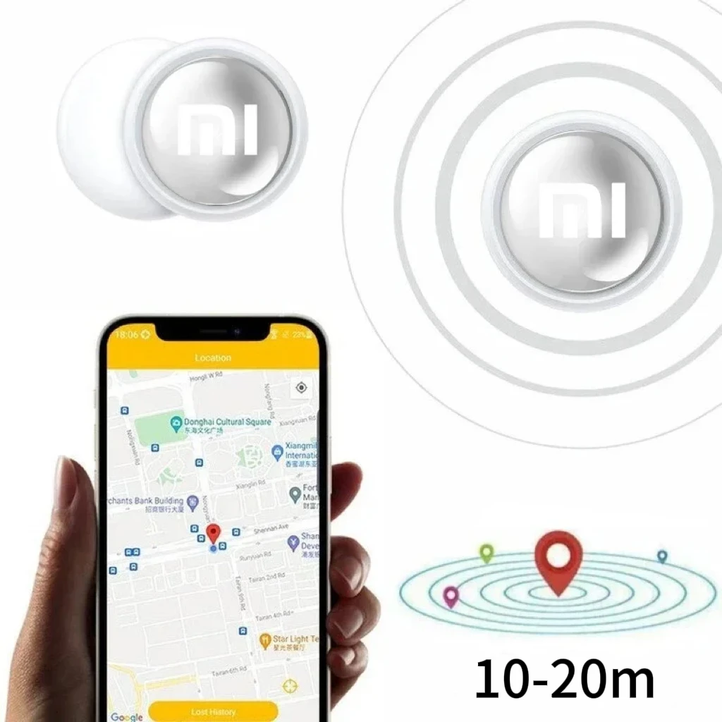 Xiaomi 1/3/5/10 ชิ้นแบบพกพาป้องกันการสูญเสียบลูทูธ 4.0 Tracker เด็กสัตว์เลี้ยงกระเป๋าสตางค์ Key Locator Tracker Mini Smart Finder