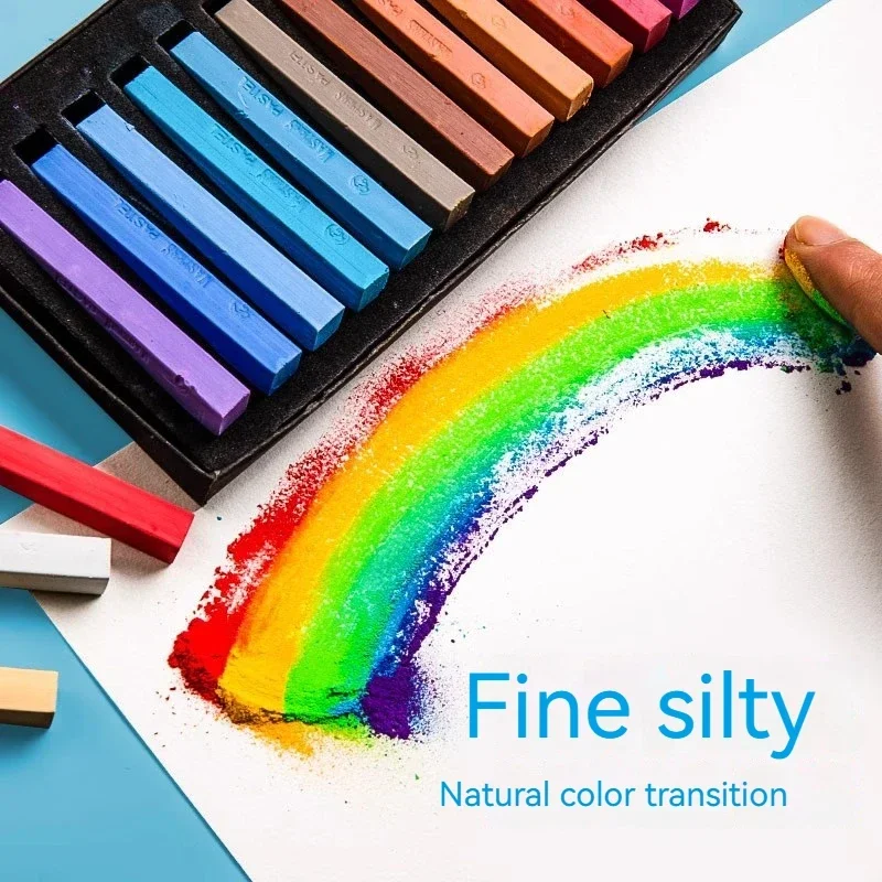 12/24/36/48 Colors Soft Pastel Masters Colored Crayon Chalk Drawing Coloring Art Supplies