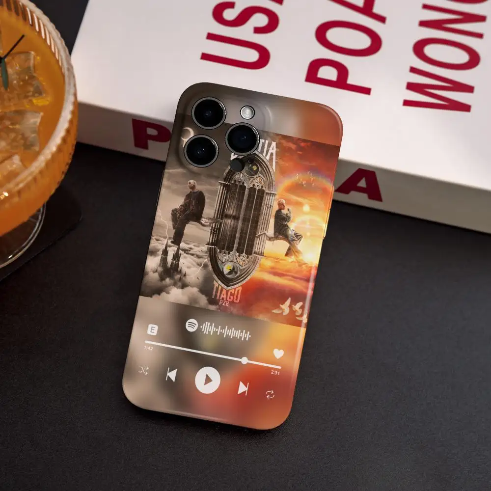 Чехол для телефона Tiago PZK для iPhone 17, 16, 15, 14, 13, 12, Pro Max Plus, глянцевый HD, с тонкими отверстиями, жидкая пленка, мягкий корпус
