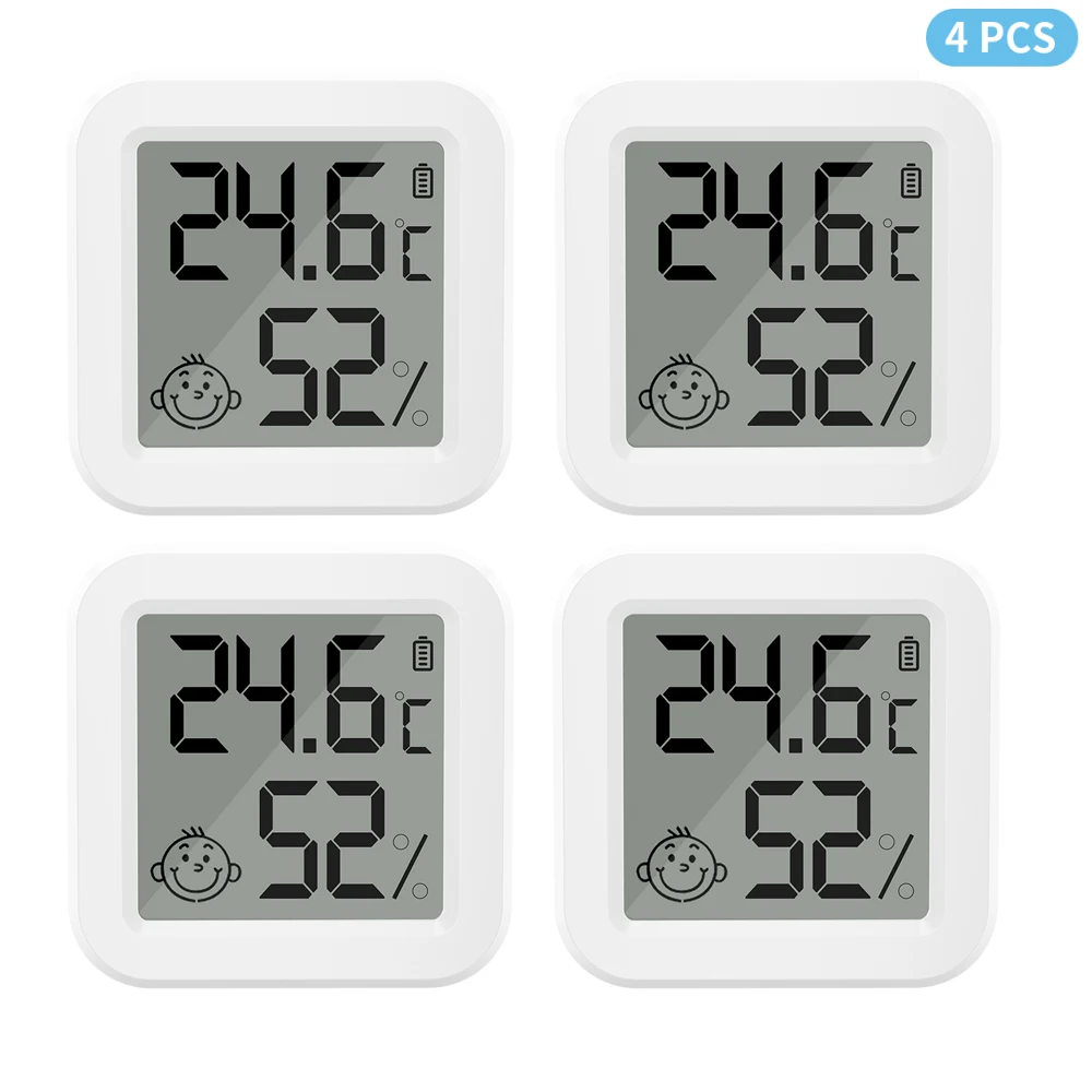 Tuya 블루투스 온도 습도 센서, LCD 온도계, 미니 스마트 전기 습도계, 앱 리모컨 홈, 1-5 개 