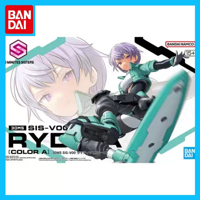 

Bandai Original Genuine 30MS SIS-V00 RYD Color A Mobile Suit Girl Assemble Toy for Boys Girls Kids Gift Collectible Model