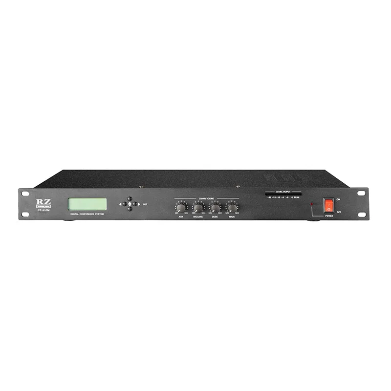 Rz Conference System Wired Digital Conference System Host Ct-510M Audio and Video Office Equipment