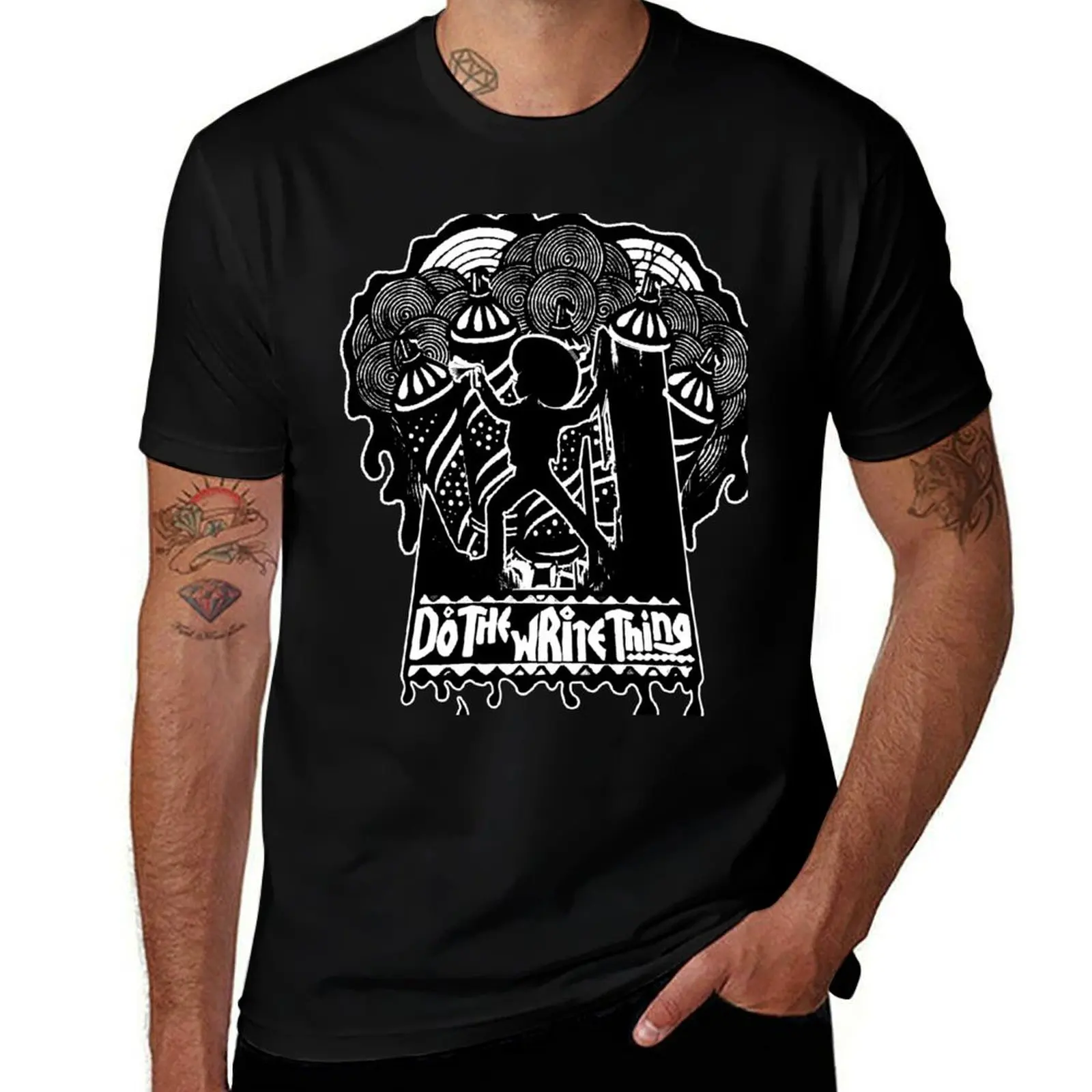 Do the Write Thing pt79 T-Shirt Casual Loose Daily Wear T-Shirt
