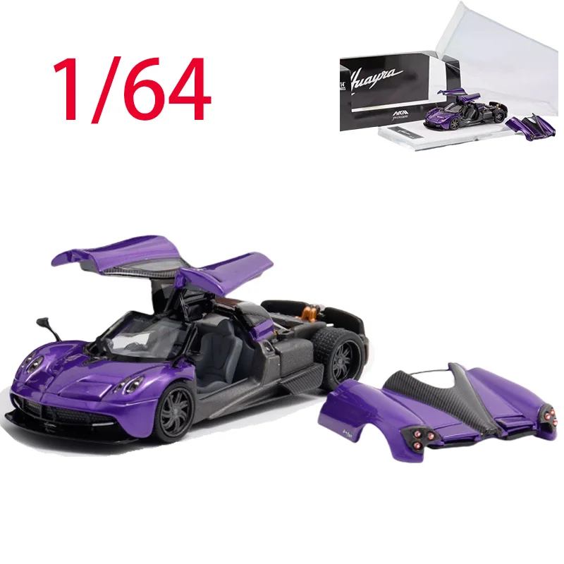 

HKM литой под давлением масштаб 1/34, Pagani Huayra, модель автомобиля из сплава, игрушки для мальчиков, подарок, открывающаяся дверь