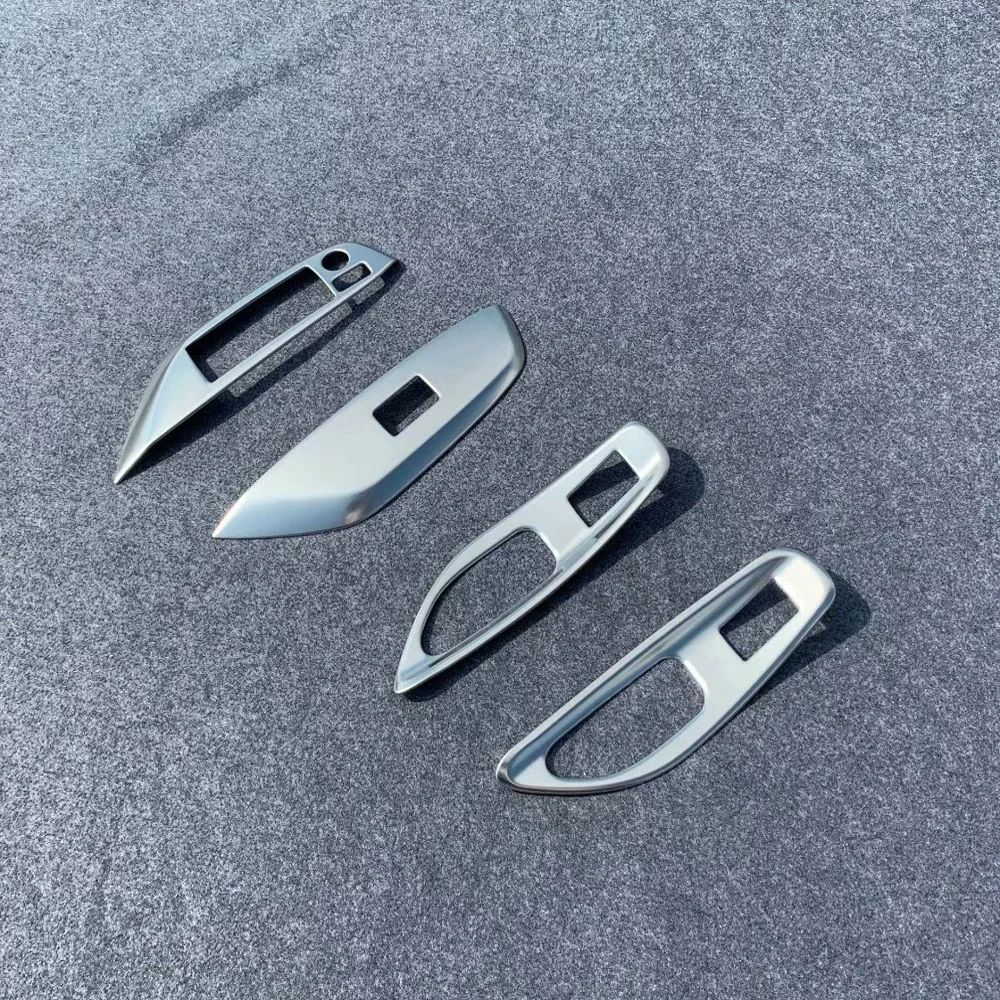 For Toyota Yaris/Yaris Cross 2020-2022 2023 ABS Black Door Window Lift Switch Armrest Cover Trims Stiker Car-Styling Accessories