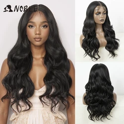 Edle Synthetische Spitze Vorne Perücke 26 Zoll 13x7 Lange Wellenförmige Volle Spitze Vorne Perücke 30Inch Spitze Teil perücke Blonde Perücken Für Frauen Spitze Perücke