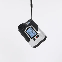 Telémetro láser golf 1200m recargable con indicador de pendiente