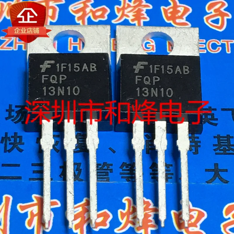 5PCS-10PCS FQP13N10  TO-220 12.8A 100V    ORIGINAL ON STOCK