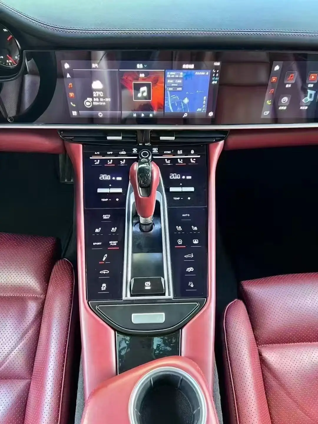 Android Radio Touch Screen Carplay Gps Navigation LCD Digital Cluster Instrument AC Screen Panel for Porsche Panamera  2010-2016