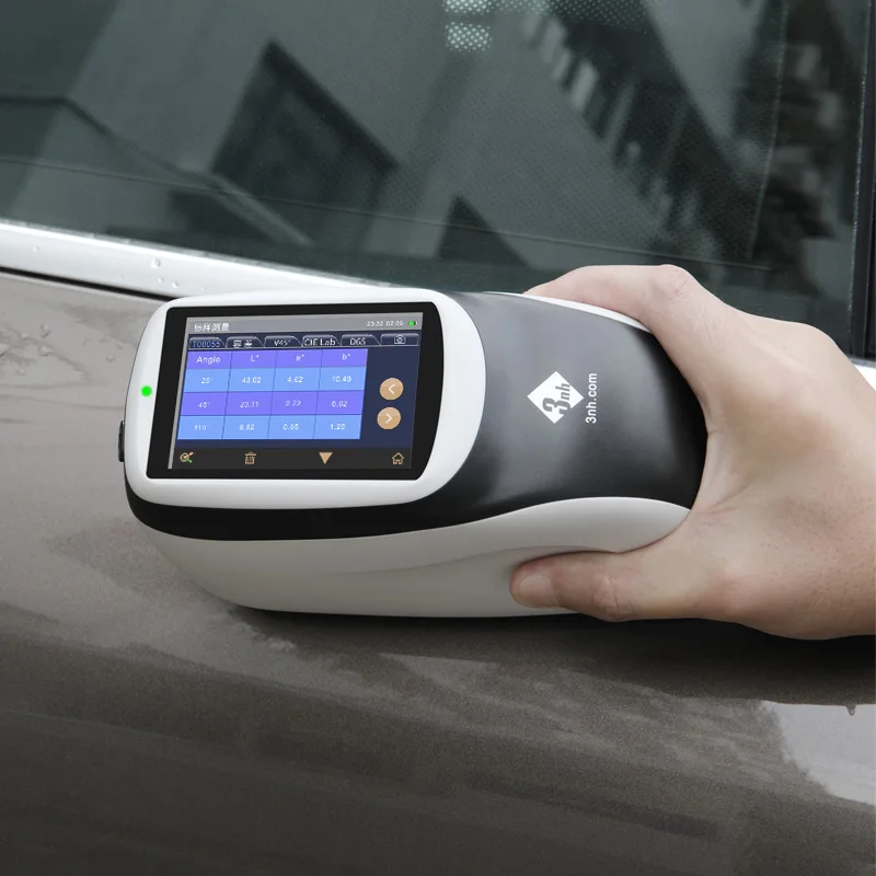 3nh professional car paint scanner color spectrophotometer MS3003 with three angles 25 45 110 degree