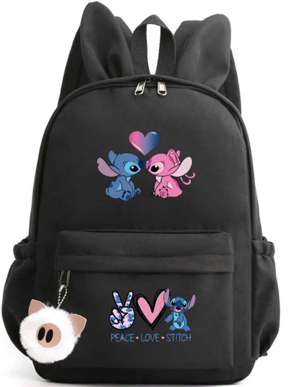 Cute Lilo Stitch Backpack for Girl Boy Student Teenager Children Rucksack Women Casual School Bags Kids Birthday Gift Toy