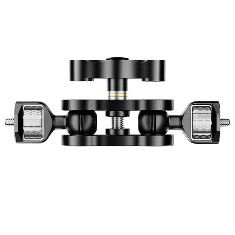 Magic Arm With Dual Ball Head For Tripod Phone Clip 1/4Inch Screw For LED Light LCD Monitor Microphone