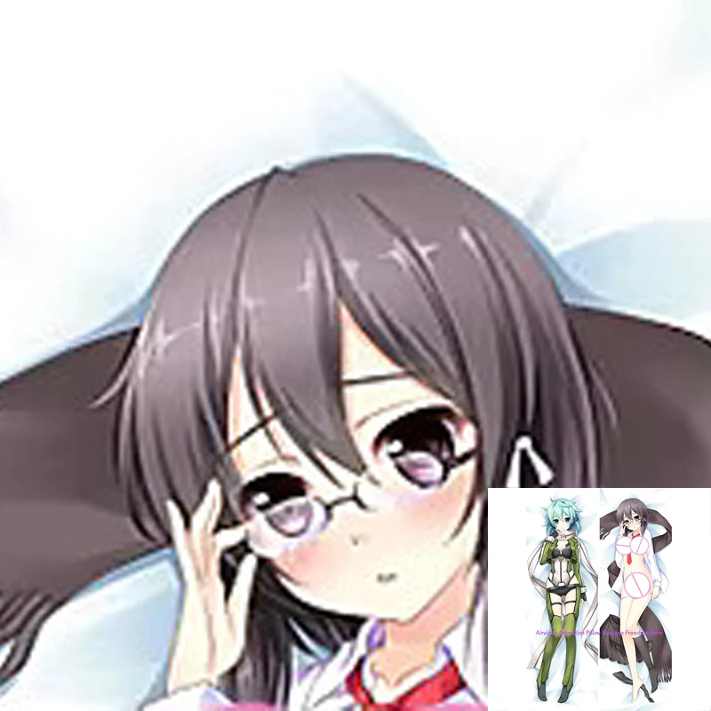 

Anime Dakimakura Pillow Case Asada Shino Sexy and Busty Beautiful Girl Double-Sided Halloween