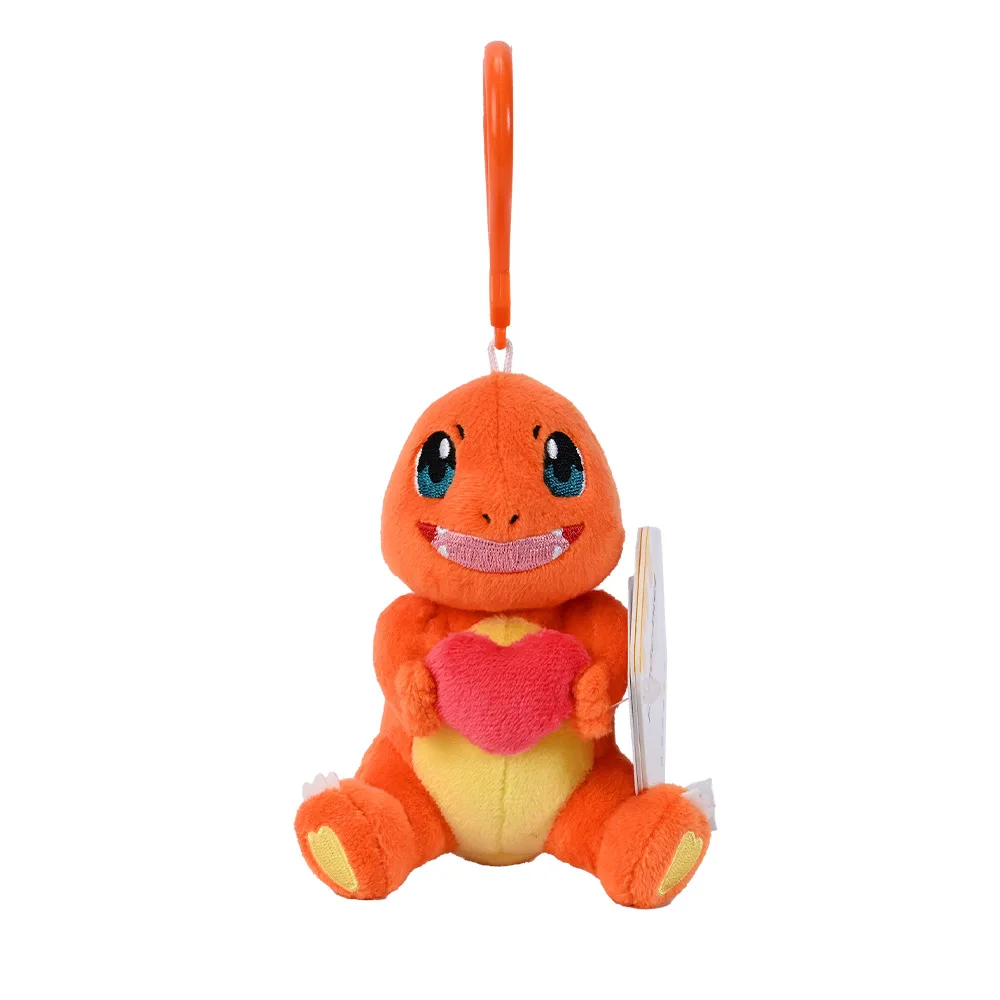 Pokemon Pikachu Mew Squirtle Charmander Kawaii Knuffel Hanger Schooltas Rugzak Hanger Sleutelhanger Kleine Pop Verjaardagscadeau