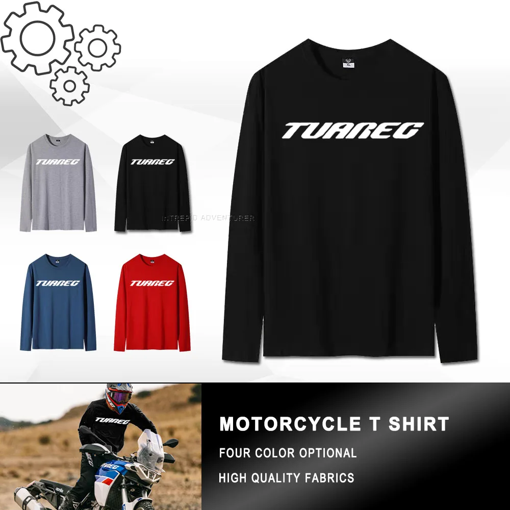 Camiseta de manga larga para motocicleta APRILIA TUAREG, Tops estampados, tuareg660, novedad de 660