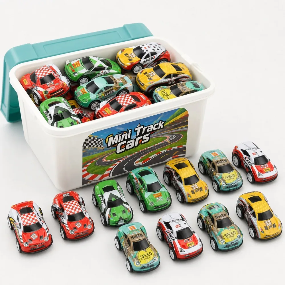 Mini Toy Die-cast Cars, Random Color and Style, Multi-Item Party Favor Packs, Back-to-school Season, Birthday Gifts