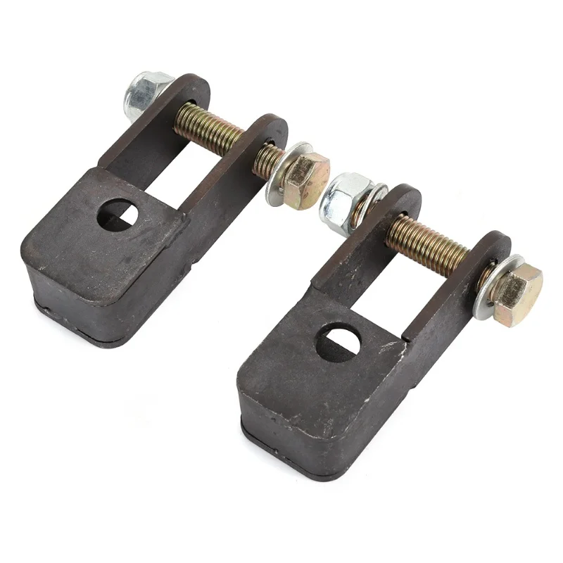 2pcs Front Shock Extender 4x4 2‑4in Lift Extension Brackets Riser Fit For GMC Sierra 1500 9907