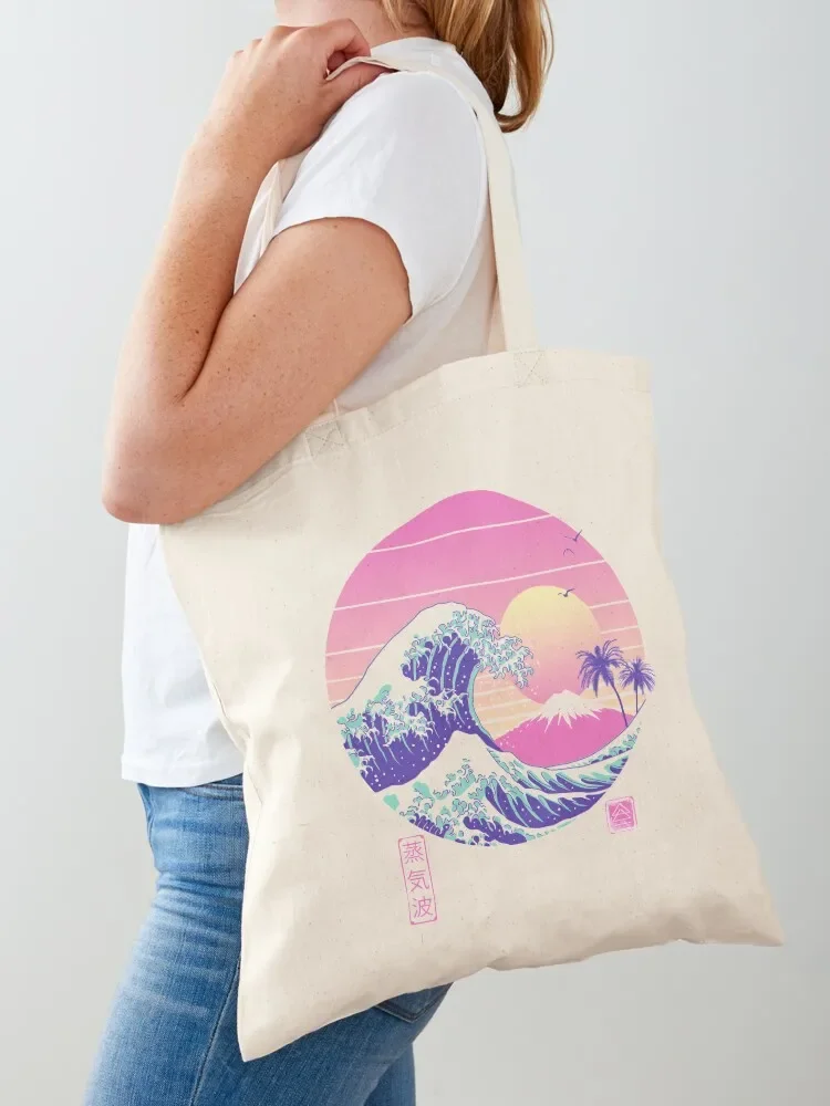 

The Great Vaporwave Tote Bag eco pack tote bag men Women's shopping bag shopper women canvas