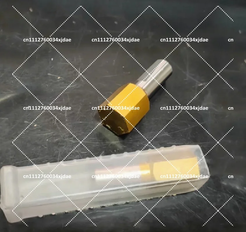 CT08 HSS-Tin Rotary Broach Punching Cutter Tool 8mm Shank Inner Hexagon for Steel 1PC