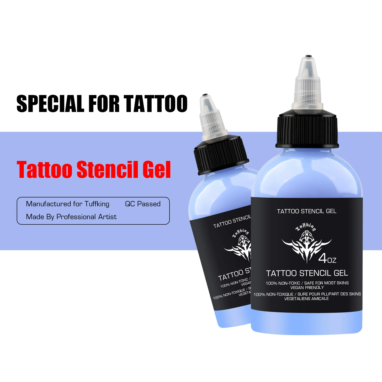 

Tuffking tattoo transfer gel, tattoo transfer paste, transfer cream, long-lasting color fixing tattoo tool consumables