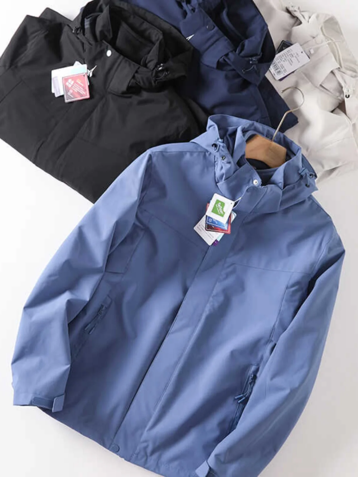 

Комплект для активного отдыха 3-в-1: Куртка-трансформер для мужчин и женщин, осенне-зимняя, водонепроницаемая, молодежная, модная, с длинными рукавами