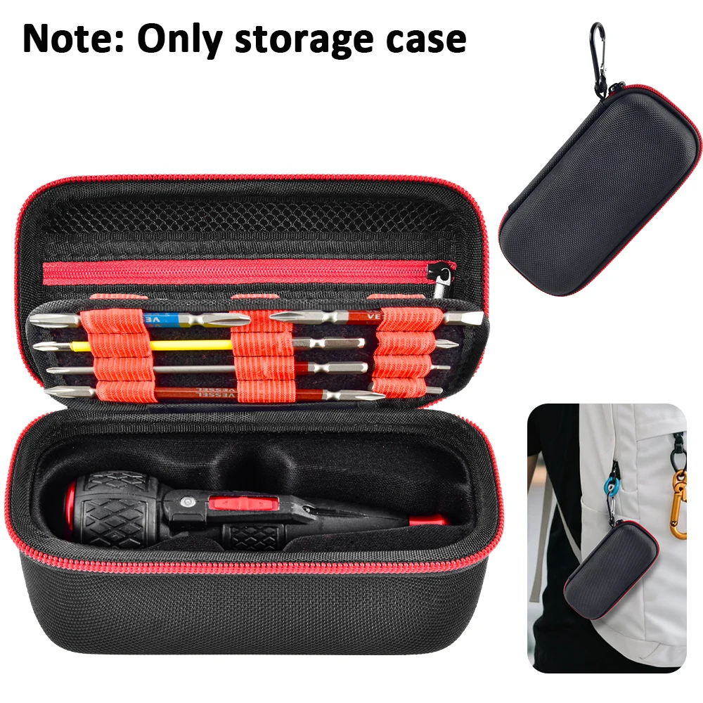 Electric screwdriver Storage Bag Compatible items Bessel electric Ball grip screwdriver Electric screwdriver tool  (CASE ONLY)