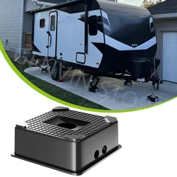 Trailer Jack Block - RV Leveling Blocks for Travel Trailers Wheels and Any Jack Travel Trailer Accessories Tongue Jack Stand