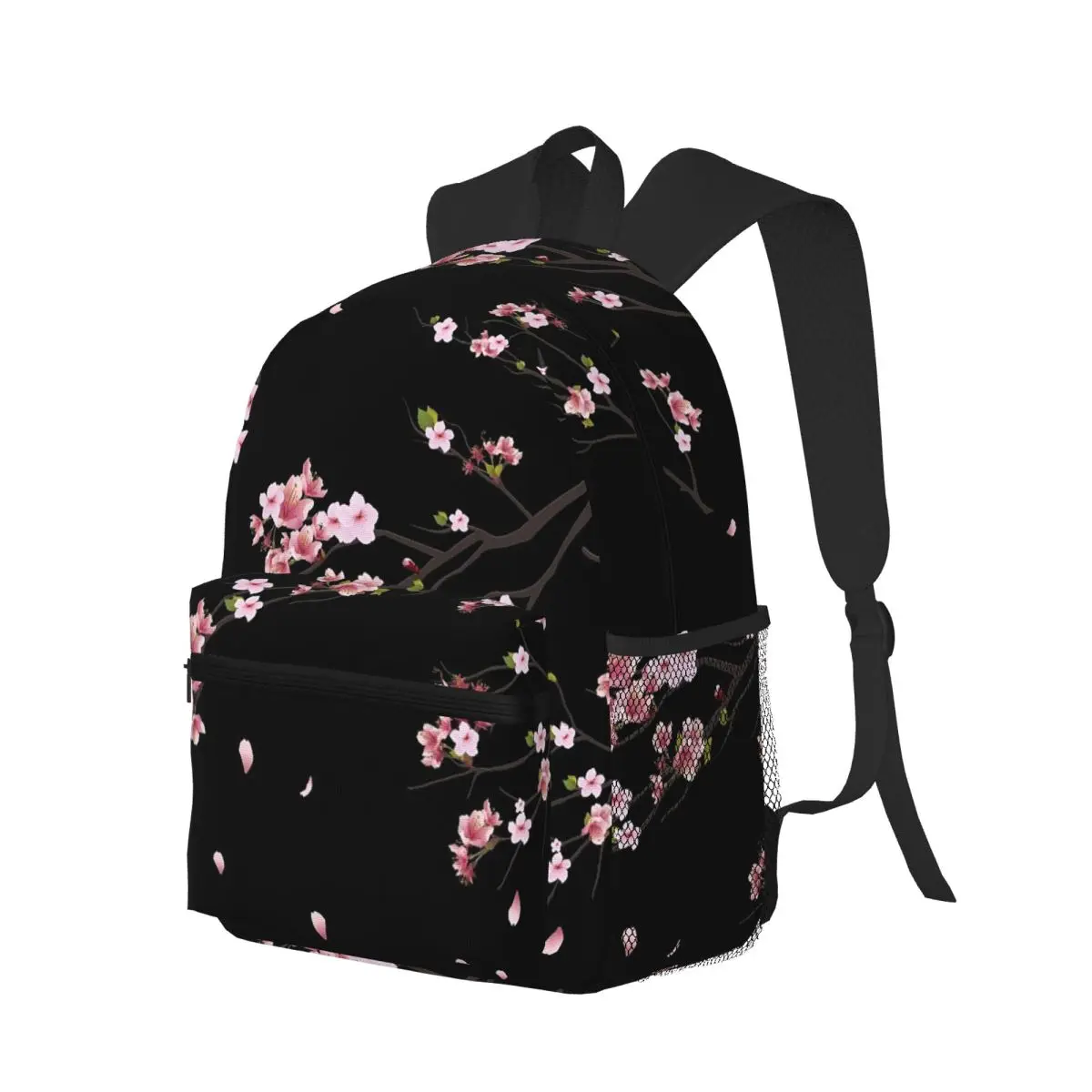 

Японский студенческий рюкзак с цветком сакуры и вишни, школьная сумка, походный дорожный рюкзак для мужчин и женщин, сумки на плечо