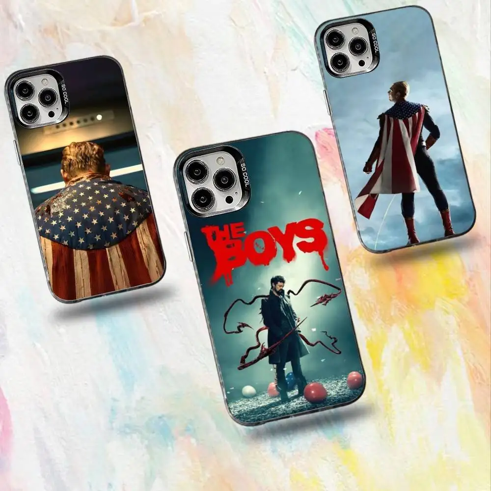 

Homelander the B-boys Phone Case For iPhone 16,15,14,13,12,11,Mini,Pro,SE,MAX White Matte Shockproof Cover