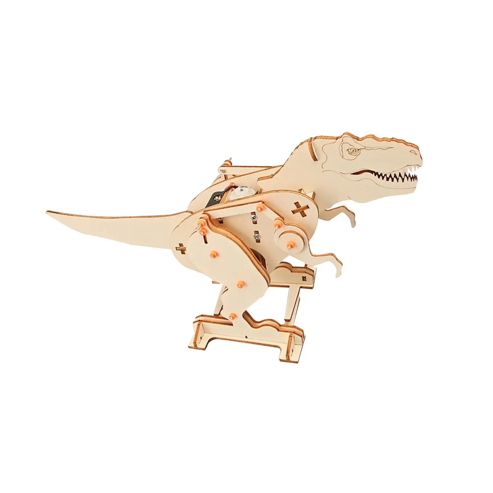 Wooden Dinosaur Kits, Assembly Constructor 3D Puzzles, Educational DIY STEM Toys for Boys and Girls, Ages 6+