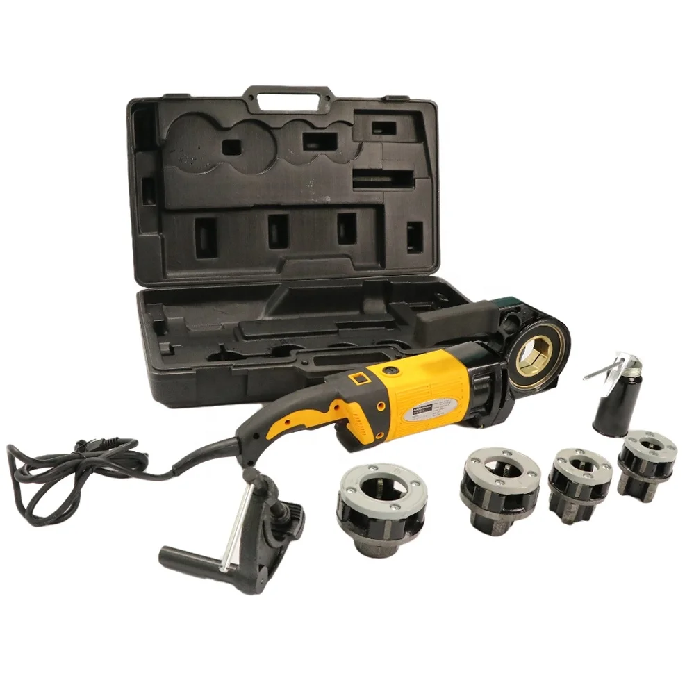 SQ30A Portable Pipe Threading Equipment Ratchet Pipe Threader Machine 1/2 Inch to 1 1/4 Inch
