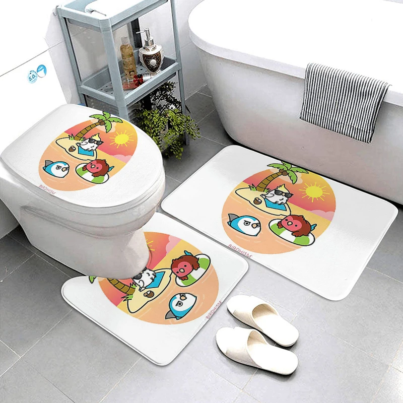 Anti-slip Bath Mat Bathroom Small Rug Entrance Door Mat Kitchen Bedroom Balcony Room Mat Nordic room mat Bathtub toilet rug