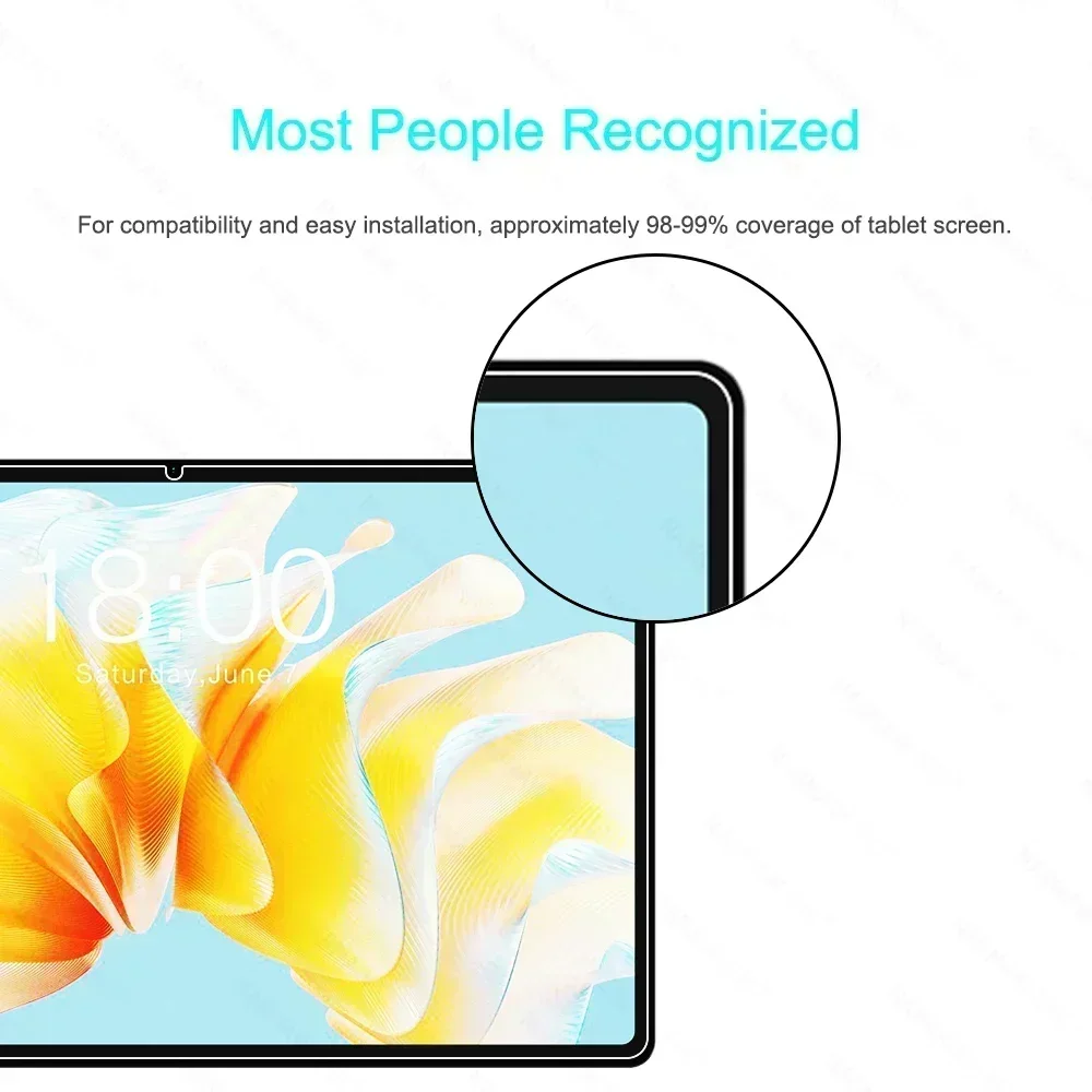 Protecteur d'écran HD Scratch Verde, verre du Guatemala pour tablette T40HD, film de protection, patch last, 10.36 pouces, 2 pièces