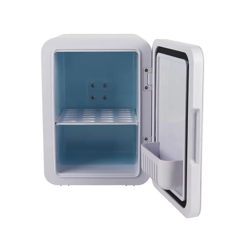 4L Fashion Mini Fridge Portable Refrigerator for Cola Energy Drink Camping Car Home