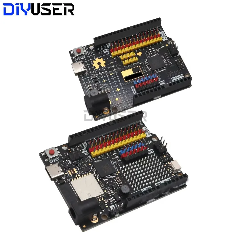DIYUSER UNO R4 Minima tipo C USB ESP32-S3 WIFI edición Placa de desarrollo Compatible con Arduino programación aprendizaje Controlle