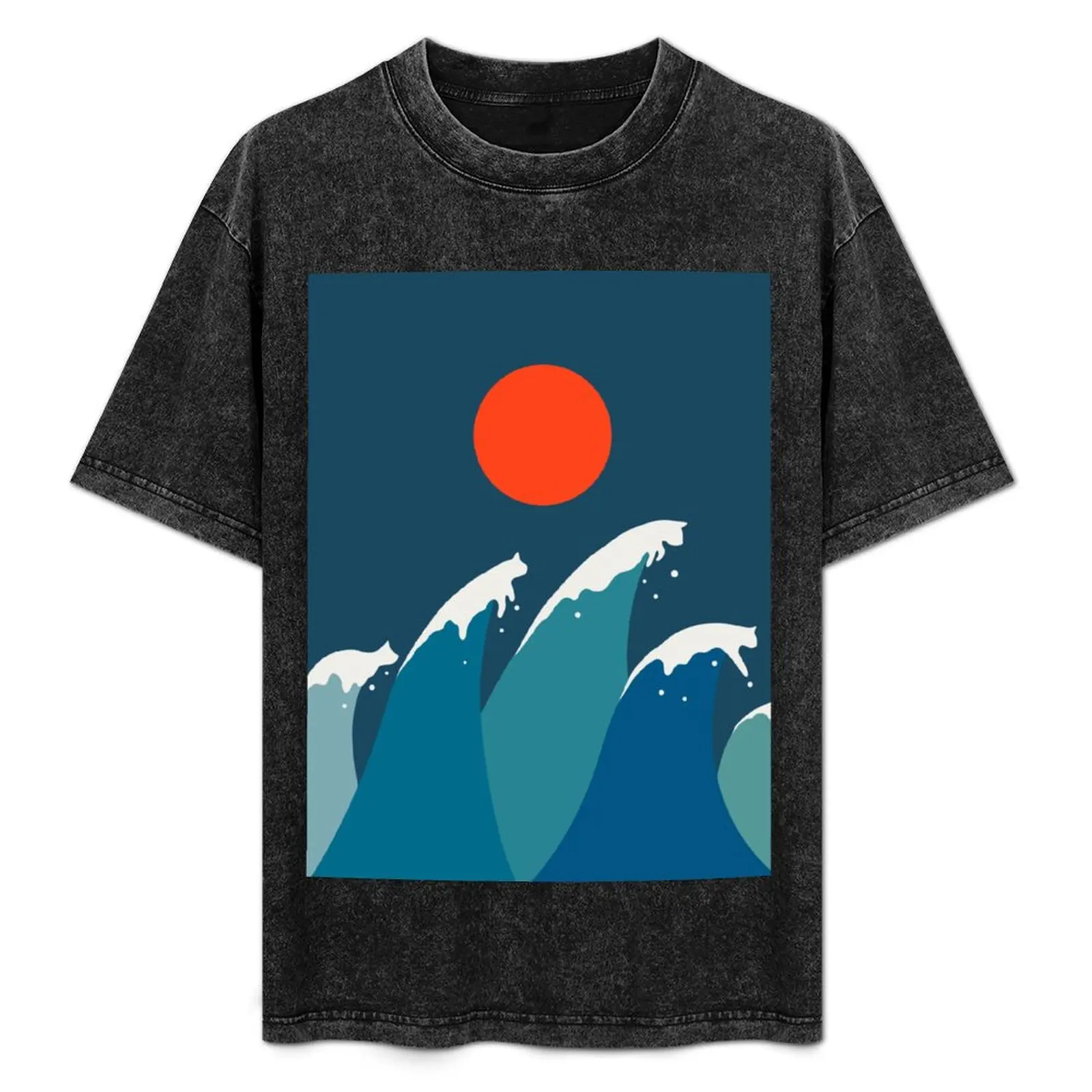 

Cat Landscape 15 T-Shirt Trendy Casual Short Sleeve Shirt