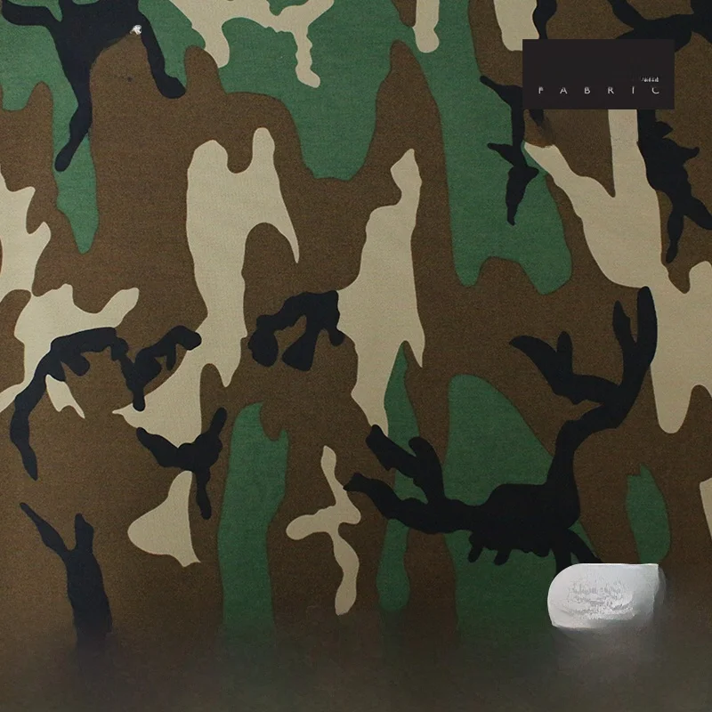 Tela de Camuflaje de Nylon 500D Ronson, Material Impermeable para Cecos Tácticos, Textil con Cuatro Bolsillos Extraíbles, ...