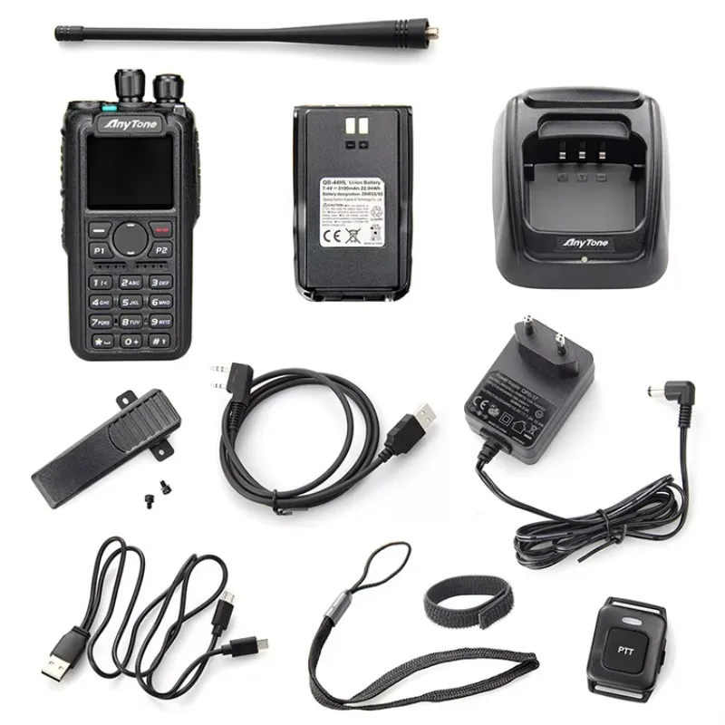2026 ljc Anytone 878 V2 Top Version Dual Band DMR Digital 2 Way Radio 4000 Channels Ham Handheld Walkie Talkie