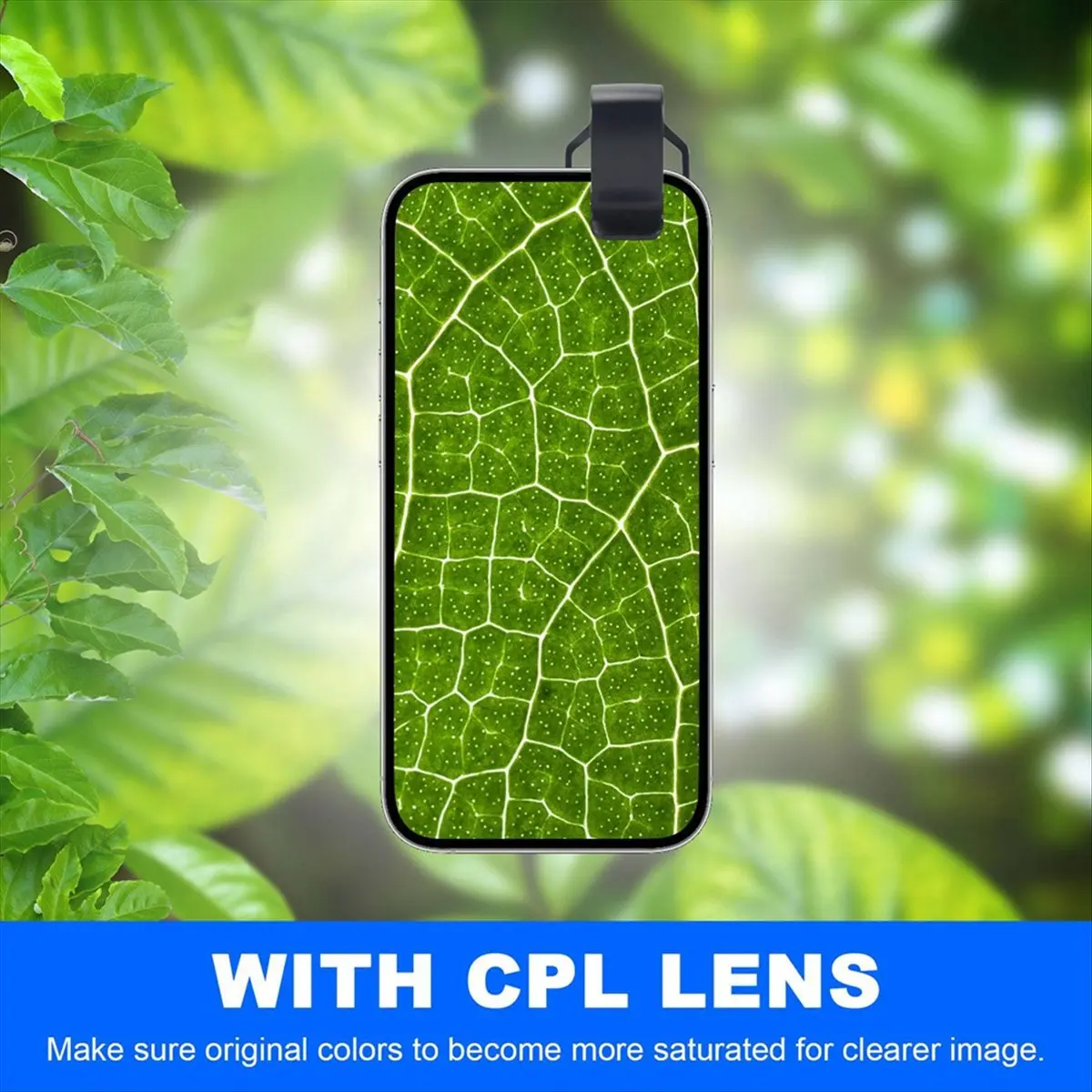 NNnew 200X Magnification Microscope Lens Mobile LED Light Micro-Type Pocket Macro Lens for Ios Android All Smartphones,White